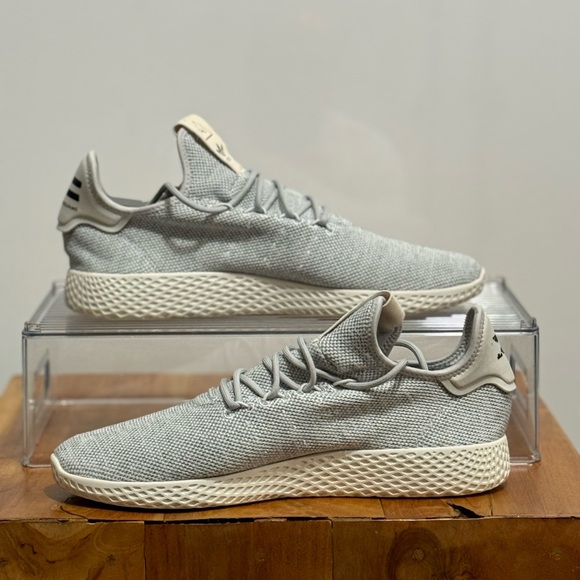 Adidas Tennis Hu Pharrell Grey One - Picture 3 of 5